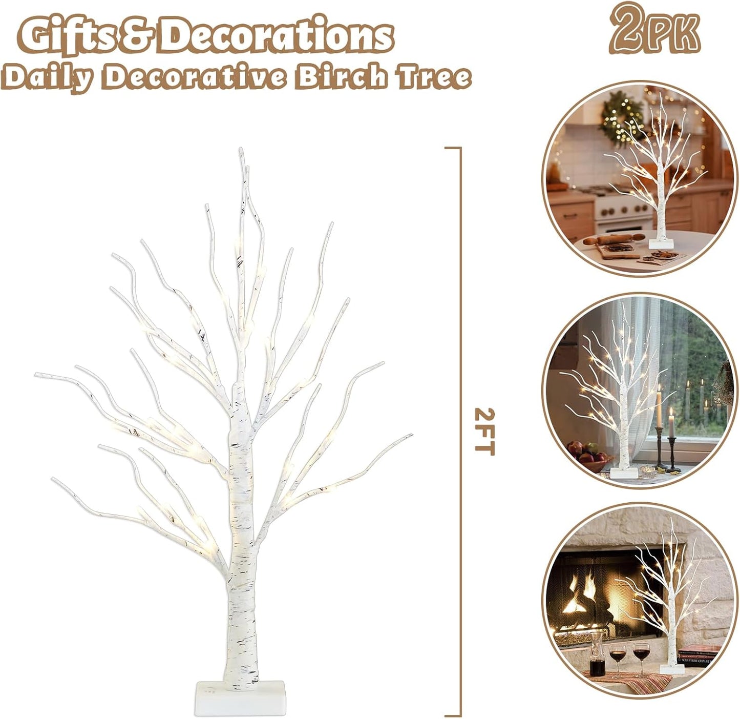 PEIDUO Christmas Decorations Indoor