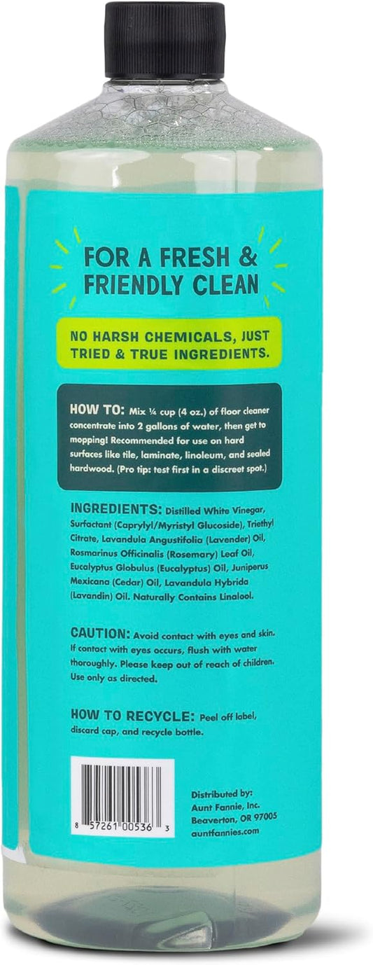 Aunt Fannie's Ultra Concentrated Floor Cleaner Vinegar Wash