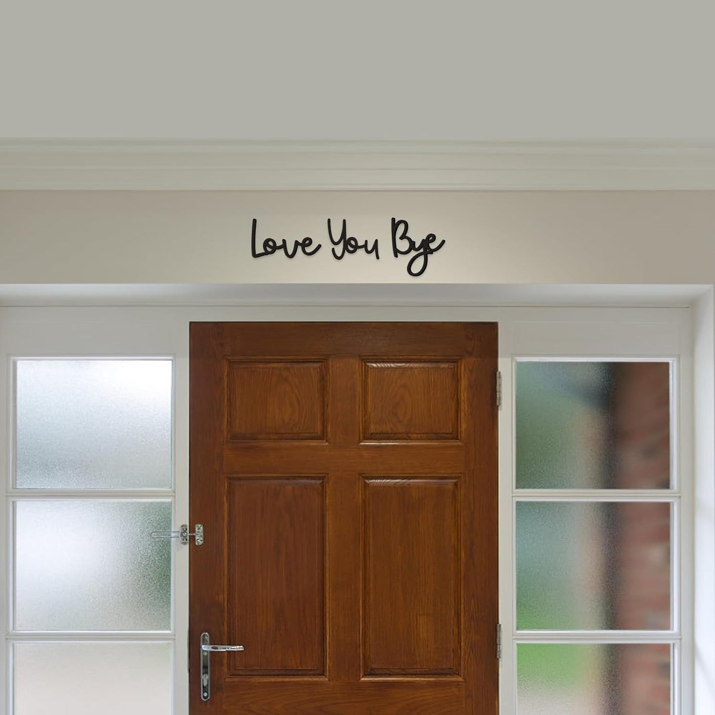 Love You Bye Wood Sign Home Decor Boho Decor Wall Decor