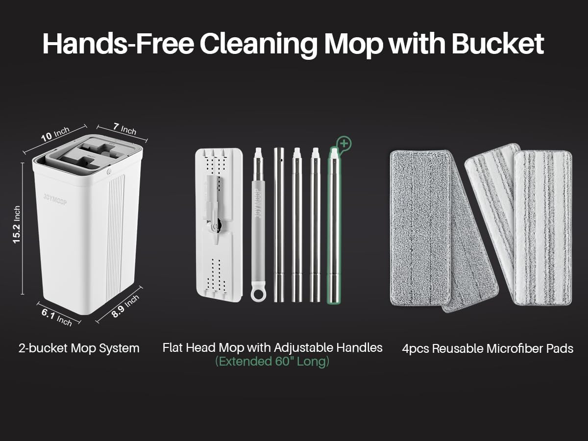 Mop and Bucket Set with Wringer
