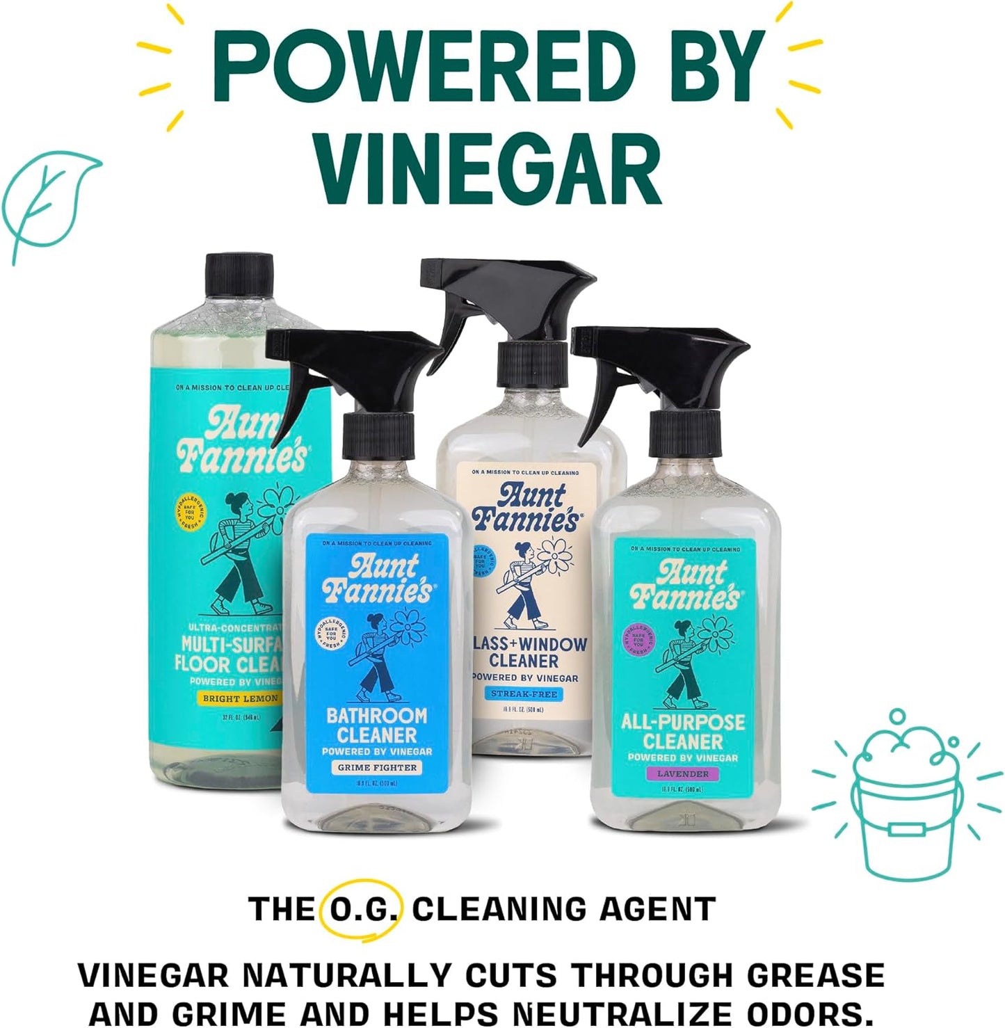 Aunt Fannie's Ultra Concentrated Floor Cleaner Vinegar Wash
