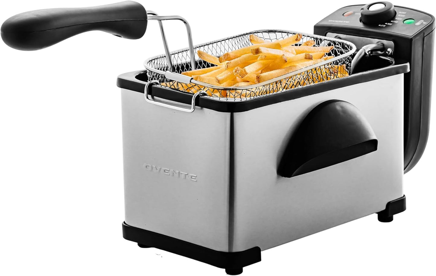 OVENTE Electric Deep Fryer 2 Liter Capacity