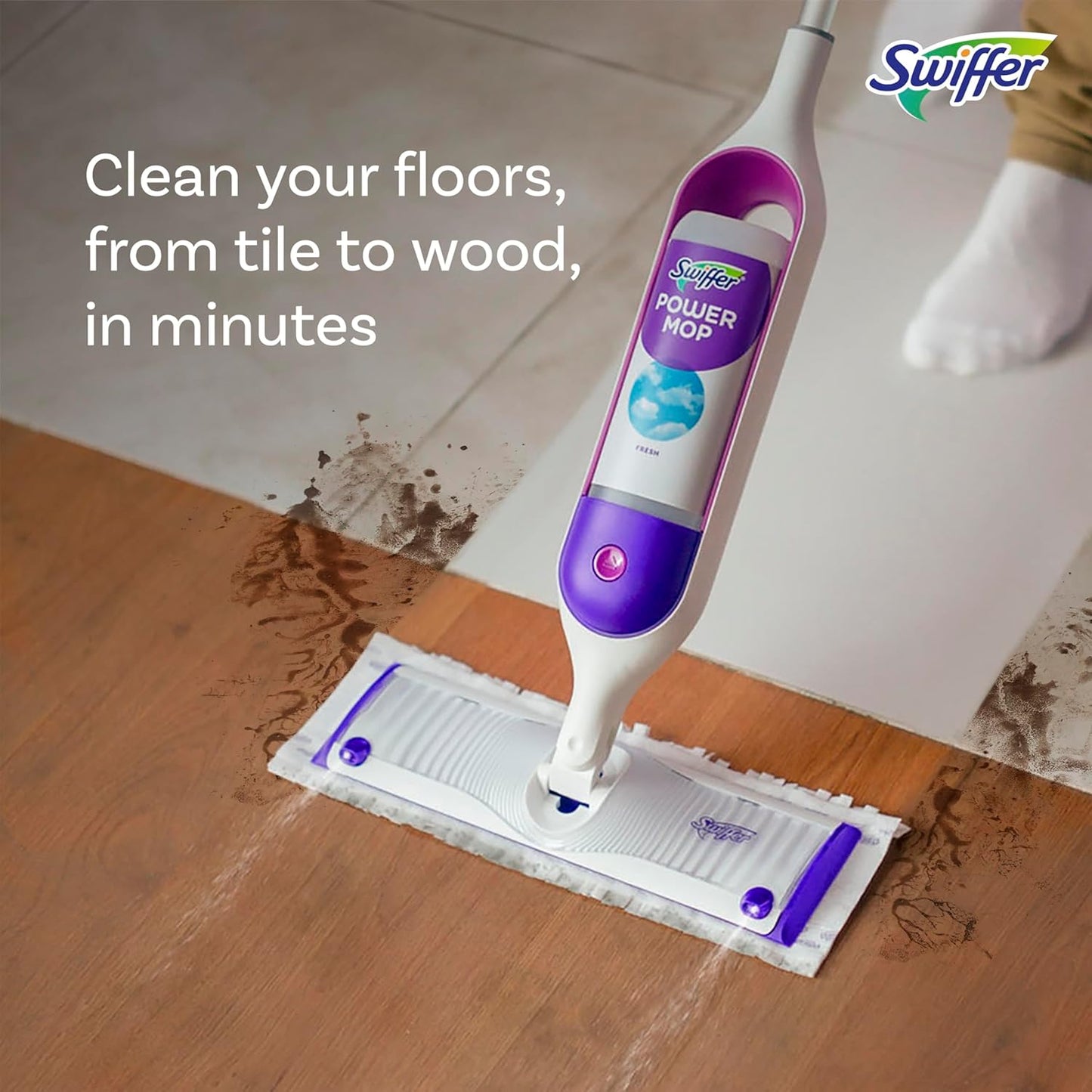 Swiffer PowerMop Multi-Surface Mop Kit