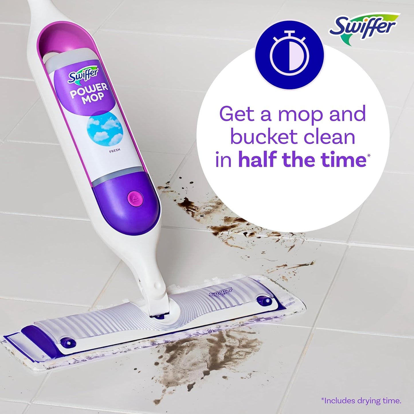 Swiffer PowerMop Multi-Surface Mop Kit