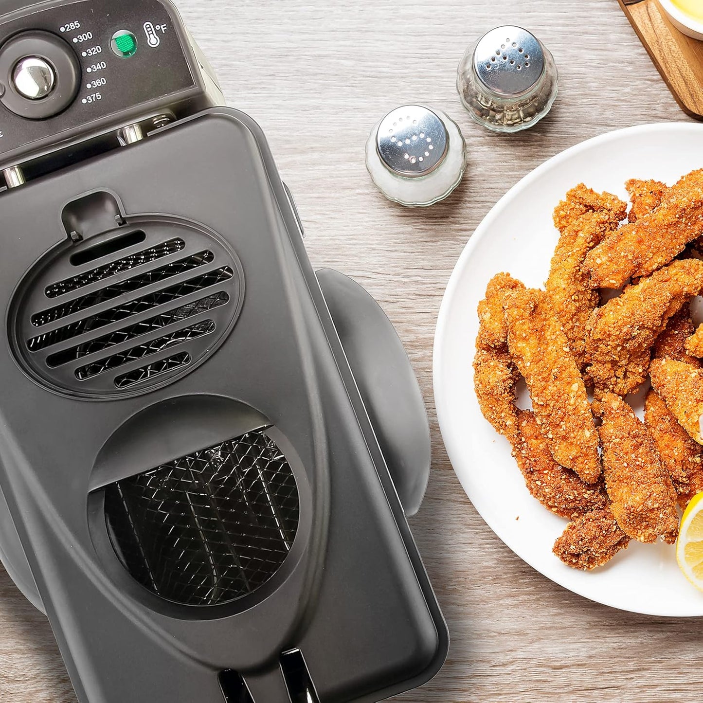 OVENTE Electric Deep Fryer 2 Liter Capacity